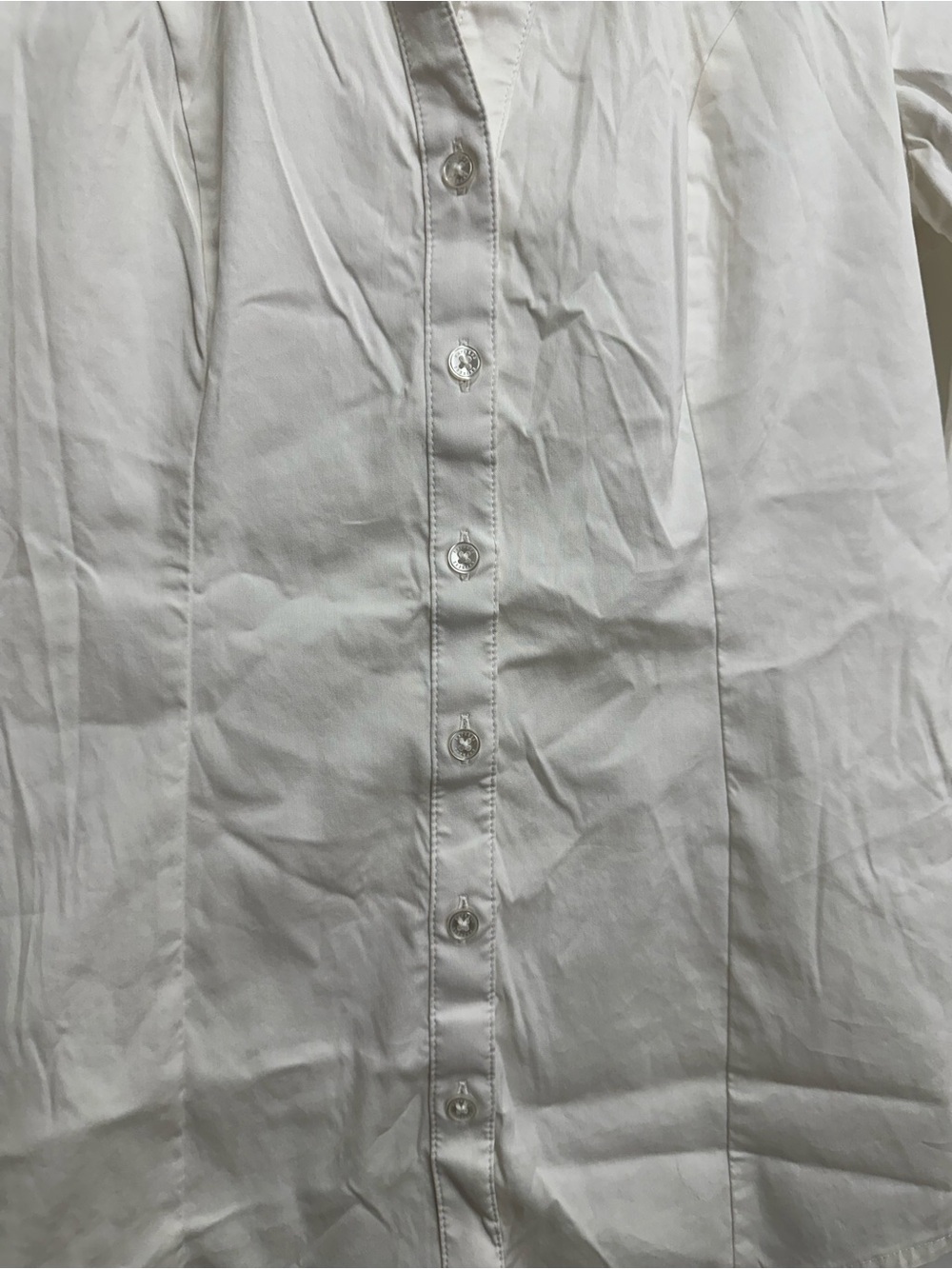 Express Ultimate Essential Shirt in White Size XS Button Down Original Fit - Picture 4 of 13